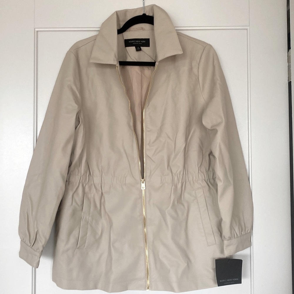 Faux leather jacket by Marc New York